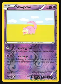 Slowpoke - 32/83 - Common Reverse Holo - Generations - Pokemon Card - Image 1