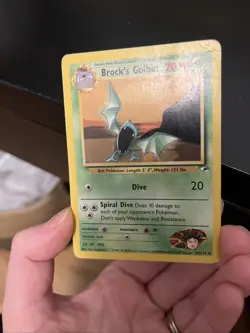 Pokemon TCG Gym Heroes Brock’s DMG Card Lot Golbat 39/132 Graveler 40/132 - Image 3