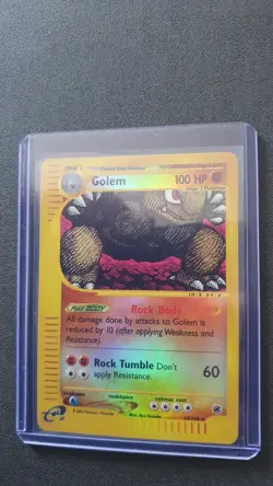 2002 Pokemon Golem Reverse Holo Expedition Card 49/165 NM/MINT - Image 1