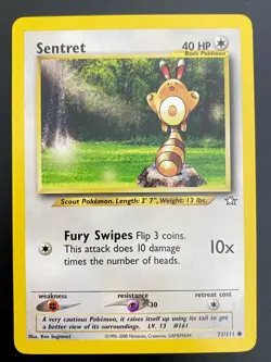 Sentret 71/111 Neo Genesis Common - Pokemon Card Near Mint - Image 1