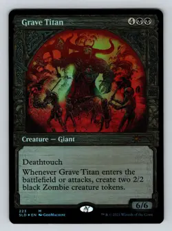Grave Titan Foil M Secret Lair Drop Series 223 NM - Image 1