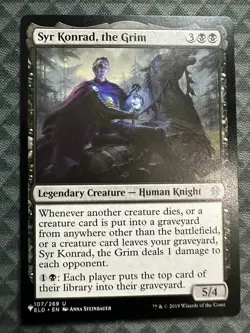 MTG Syr Konrad #107/269 Uncommon *The List Reprints (LIST) - Image 2