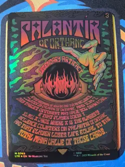 Palantir Of Orthanc | Poster Foil | Lord of the Rings - Magic: The Gathering MTG - Image 1