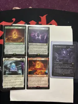 Final Fantasy Magic: The Gathering crystal cards bundle - Image 1