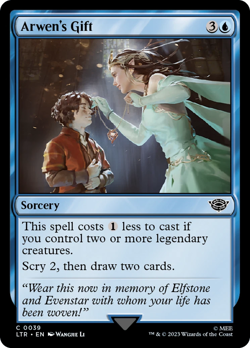 Arwen's Gift #39 Lord of the Rings LTR Magic MTG - Image 1