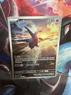 Pokemon TCG 2-Card Lot: Team Rocket's Nidoking ex 233/182 & Latios 203/191 - Image 2
