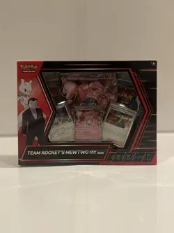 Pokemon TCG Team Rocket's Mewtwo EX Box - New & Sealed - Image 1