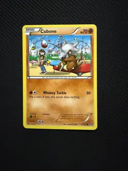 Cubone 77/162 Common BREAKthrough Pokemon Near Mint - Image 1