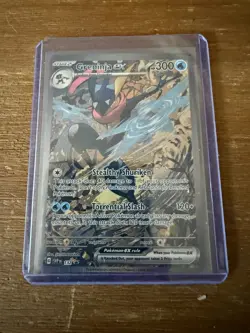 Greninja ex SVP 132 Scarlet & Violet Full Art Black Star Promo Pokemon [NM] - Image 3