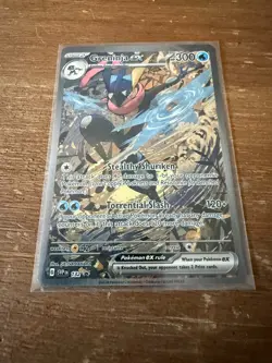 Greninja ex SVP 132 Scarlet & Violet Full Art Black Star Promo Pokemon [NM] - Image 4