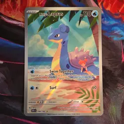 Misty's Lapras 194/182 Illustration Rare Destined Rivals Pokemon NM - Image 1