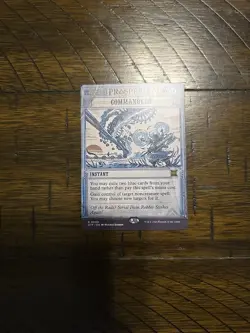 MTG OTJ Breaking News R Commandeer #0009 Outlaws Of Thunder Junction Magic Card - Image 1