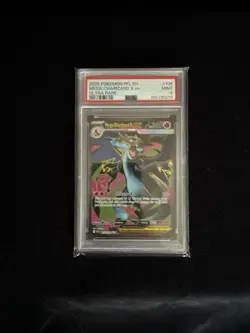 Pokemon Mega Charizard X EX Me02: Phantasmal Flames 109/094 Ultra Rare PSA 9 - Image 1