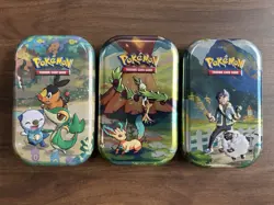 Pokemon Mystery Tin with 50 Cards (all Holos) - Image 1