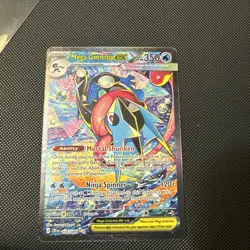 2026 Pokemon Chaos Rising Mega Greninja EX #116/86 M/NM SIR Holo - Image 1