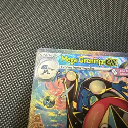 2026 Pokemon Chaos Rising Mega Greninja EX #116/86 M/NM SIR Holo - Image 5