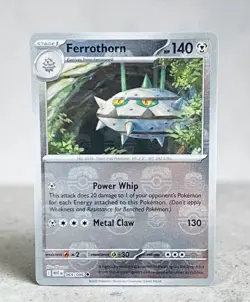 Pokemon Ferrothorn #069/086 Masterball: SV White Flare (Read Description) 🔥 - Image 1