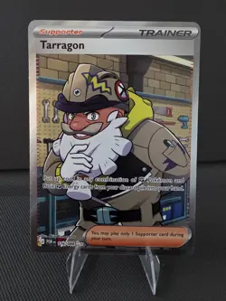 Pokemon Perfect Order Tarragon 116/088 Trainer-Supporter Full Art Holo Card NM - Image 1