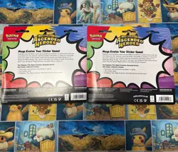 Pokemon Ascended Heroes Tech Sticker Collection - x2 Bundle - Charmander Gastly - Image 2