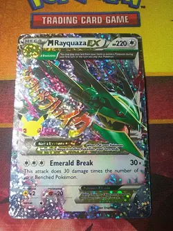 Pokemon TCG Mega M Rayquaza EX Card 76/108 Celebrations 25th Anniversary Mint - Image 2