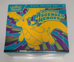 Pokemon TCG Ascended Heroes ETB Elite Trainer Box FACTORY SEALED SHIPS NOW - Image 1
