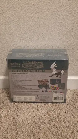 Pokemon TCG Sun & Moon Crimson Invasion Elite Trainer Box Sealed - Image 2