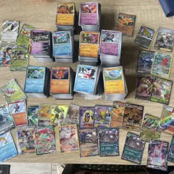 100x Pokemon Cards Bundle Pack- Guaranteed rares 20× Holo/Reverse/V/Vmax/Ex - Image 1