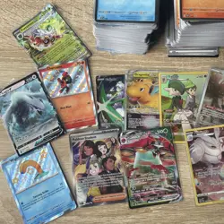 100x Pokemon Cards Bundle Pack- Guaranteed rares 20× Holo/Reverse/V/Vmax/Ex - Image 3