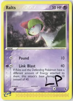 Ralts 68/109 Common Ruby & Sapphire Pokemon Lightly Played - Image 1