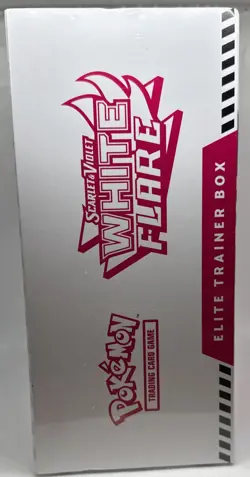Pokemon TCG Scarlet & Violet White Flare ETB Elite Trainer Box Factory Sealed - Image 5