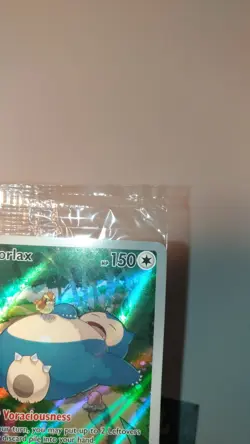 Snorlax Promo SV: Scarlet & Violet Promo Cards 051 - SEALED - Image 4