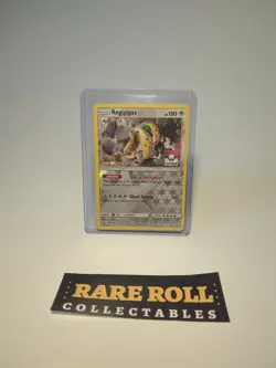 Regigigas 84/111 Crimson Invasion League Challenge Promo 1st Place MP Pokemon - Image 1