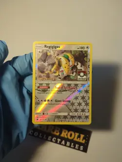 Regigigas 84/111 Crimson Invasion League Challenge Promo 1st Place MP Pokemon - Image 2