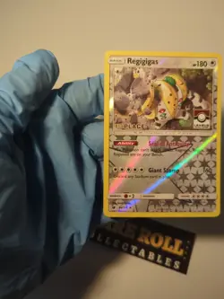 Regigigas 84/111 Crimson Invasion League Challenge Promo 1st Place MP Pokemon - Image 3