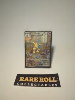 Alakazam ex 201/165 SV: Scarlet & Violet 151 LP Pokemon TCG Card Full Art - Image 1