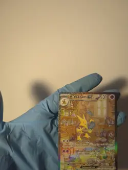 Alakazam ex 201/165 SV: Scarlet & Violet 151 LP Pokemon TCG Card Full Art - Image 5