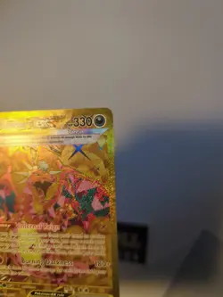Pokemon Charizard EX Gold Hyper Rare Holo 228/197 Obsidian Flames - ROLLED EDGE - Image 5