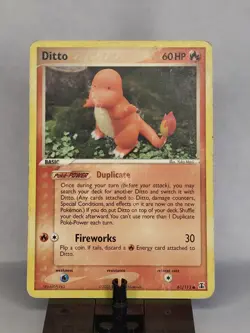 Pokemon Ditto (Charmander) 061/113 Delta Species HP - Image 1
