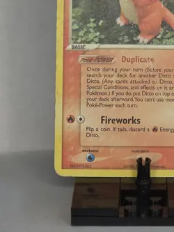 Pokemon Ditto (Charmander) 061/113 Delta Species HP - Image 3
