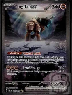 Ting-Lu ex 263/193 Special Illustration Rare Paldea Evolved Pokemon Holo NM/M - Image 3