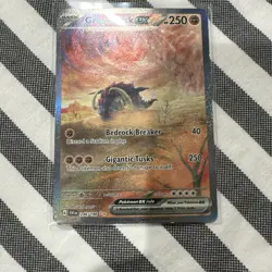 Pokemon Great Tusk EX 246/198 SV01 Scarlet & Violet Special Illustration Holo - Image 1