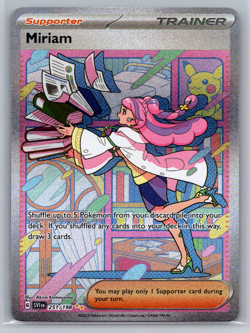 Miriam Special Illustration Rare 251/198 Pokemon Scarlet Violet Base Set NM - Image 1
