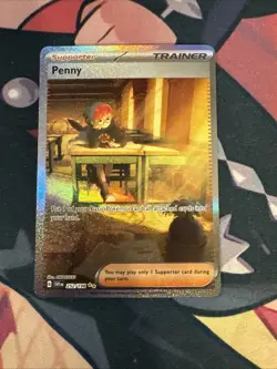 Pokemon : SV SCARLET & VIOLET PENNY 252/198 ALT Secret Illustration RARE - Image 1