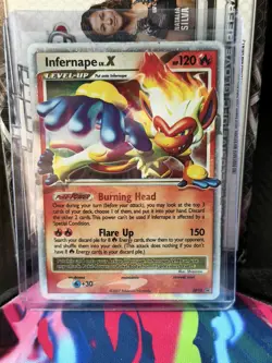 Infernape LV.X - DP10 - Pokemon Diamond & Pearl Promo Ultra Rare LP - Image 1