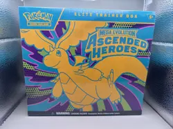 Pokemon TCG Mega Evolution Ascended Heroes ETB Elite Trainer Box FACTORY SEALED - Image 1