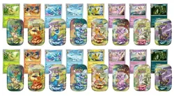 Pokemon Prismatic Evolutions 8 Mini-Tins w Promo Cards Costco 2pack Confirmed ✅ - Image 1