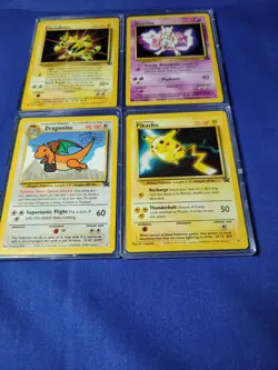 1995 comp. lot of (4) Pokemon promo cards.from the movie Pokemon The First Movie - Image 1