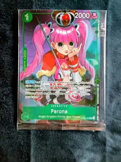One Piece TCG Perona OP09-034 Illustration Box Vol. 4 Promo SEALED - Image 1