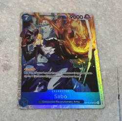 Bandai One Piece Card Game Sabo OP05-046 Special Alt Art Foil Character EN - Image 1