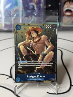 One Piece TCG: Portgas D. Ace P-074 Promo Tin Pack Set Vol. 2 Sealed English - Image 1